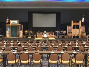 45ft STAGE DECOR