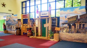 40ft BACKDROP & FACADE 'WESTERN TOWN'